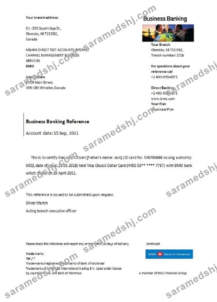 Canada_BMO Bank of Montreal_closure reference